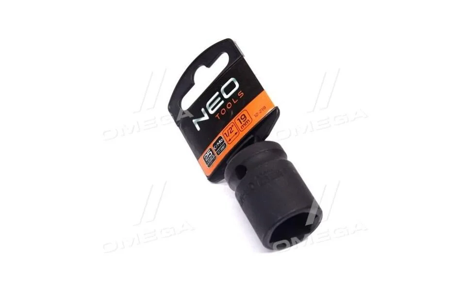 Ударна головка 1/2", 19 х 38 мм, Cr-Mo(NEO) NEO TOOLS 12219 (фото 1)