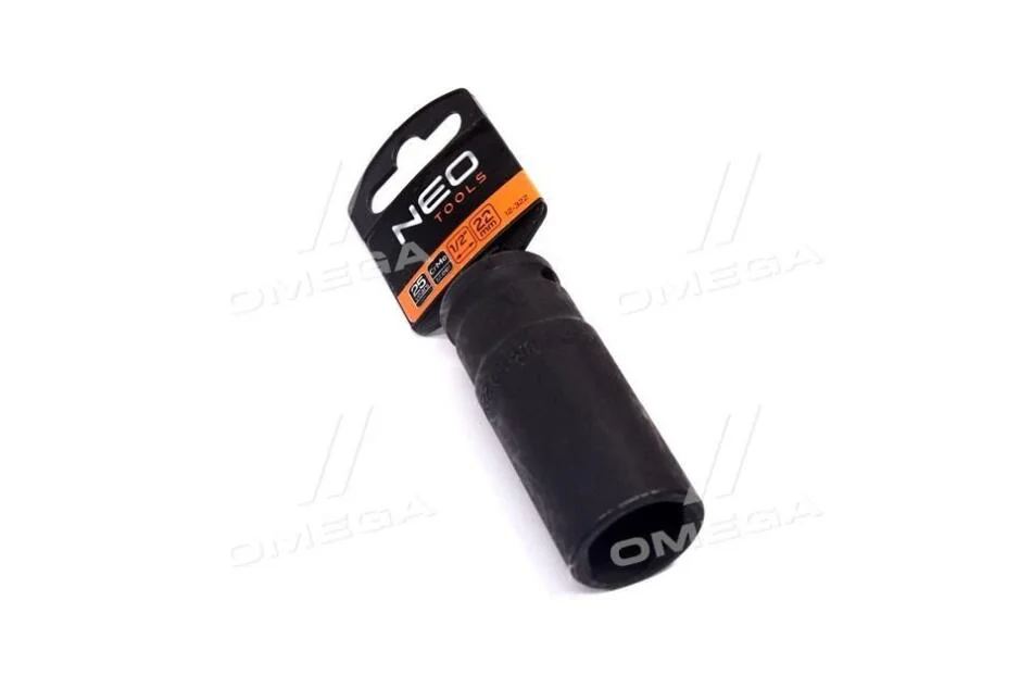Ударна головка довга 1/2 дюйма, 22 мм, Cr-Mo(NEO) NEO TOOLS 12322 (фото 1)