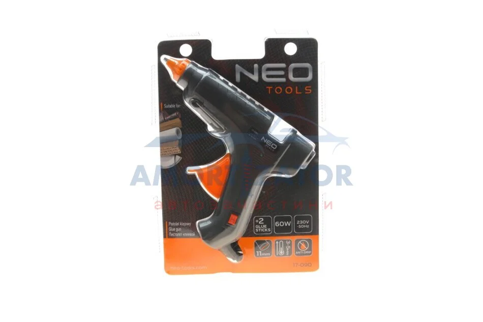 Пістолет клейовий електричний, 11 мм, 60 Вт NEO TOOLS 17090 (фото 1)