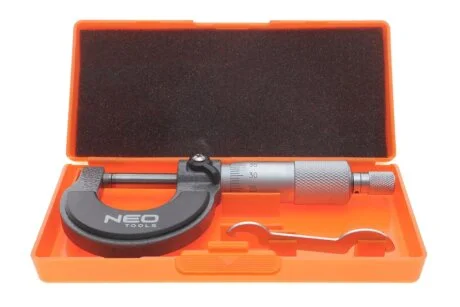 Мікрометр з верн\'єром 0-25 мм NEO TOOLS 75020