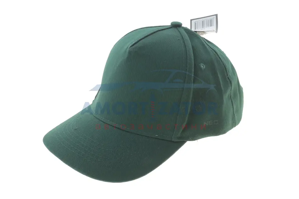 Бейсболка BASIC, зелена NEO TOOLS 81637 (фото 1)