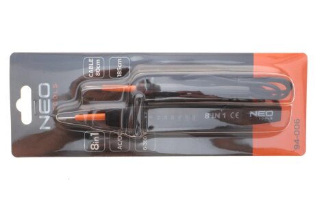 Тестер напруги багатофункціональний 8-1-1 AC/DC 6-380 В NEO TOOLS 94-006