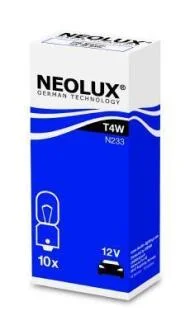Лампа допоміжн. освітлення T4W 12V 4W BA9s (вир-во Neolux) NEOLUX® N233