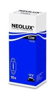 Лампа софітна допоможе. освітлення C5W 12V 5W SV8.5-8 (вир-во Neolux) NEOLUX® N239