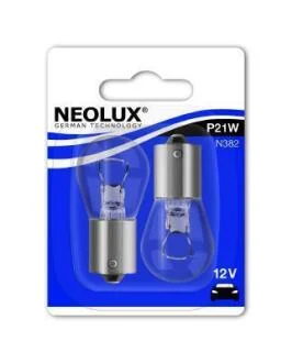 Лампа допоміжн. освітлення Р21W 12V 21W ВА15s(blister 2шт) (вир-во Neolux) NEOLUX® N38202B