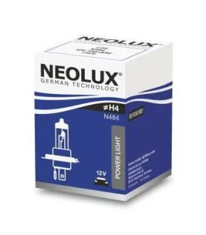 Лампа розжарювання H4 12V 100/80W P43t (вир-во Neolux) NEOLUX® N484