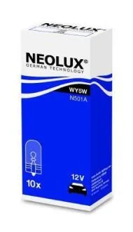 Лампа допоміжн. освітлення WY5W 12V 5W W2,1x9,5d (вир-во Neolux) NEOLUX® N501A
