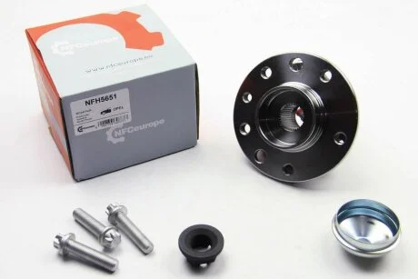 Підшипник з ступицею перед Opel Astra H/Zafira 04- (+ABS)(5 болтів)(-x137/85/70x38) NFC EUROPE NFH5651