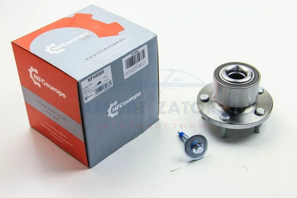 Підшипник маточини перед. Ford Focus II/ Mondeo IV 07-14 NFC EUROPE NFH8585 (фото 1)