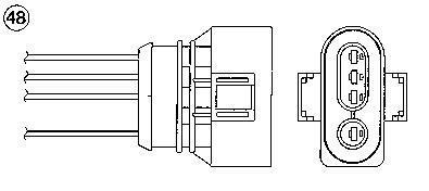 Лямбда-зонд NGK 97150