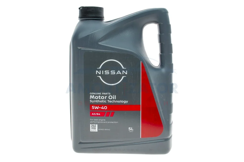 Олива моторна 5W40 SL/CF (5 Liter) NISSAN KE90090042 (фото 1)