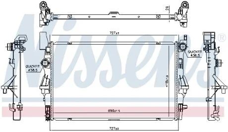 NISSENS 606021
