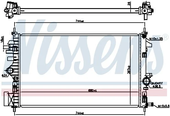 NISSENS 606047 (фото 1)
