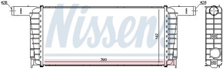 Радiатор NISSENS 606695