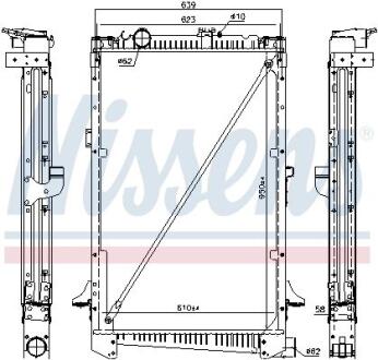 Радіатор NISSENS 61442A