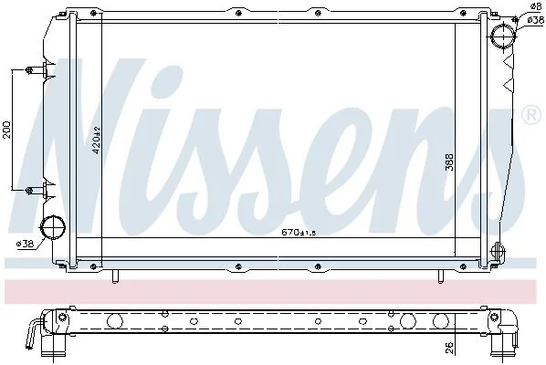 NISSENS 641111 (фото 1)