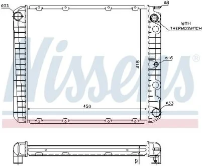 NISSENS 65525A