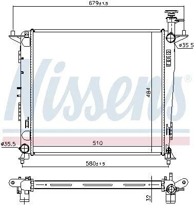 NISSENS 666222 (фото 1)