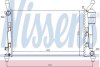 MERCEDES Радіатор системи охолодження двигуна A-CLASS (W169) 04-, B-CLASS Sports Tourer (W245) 05- NISSENS 67106 (фото 1)