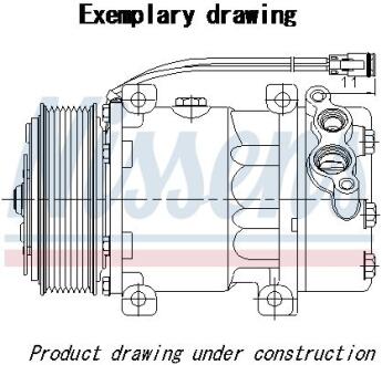 Компресор кондиціонера NISSENS 890 269