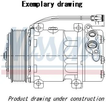 Компресор кондиціонера NISSENS 890 269