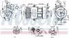 FORD Компресор кондиціонера FOCUS III 2.0 12-, KUGA II 2.5 14- NISSENS 890639 (фото 1)