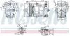OPEL Компресор кондиціонера CORSA E 14- NISSENS 890663 (фото 1)