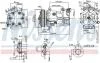 Компресор кондиціонера NISSENS 890743 (фото 8)
