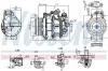 Компресор кондиціонера First Fit NISSENS 890749 (фото 1)