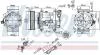 Компресор кондиціонера Kangoo/Clio/Qashqai 1.5 dCi 08- (7 канавок) NISSENS 89372 (фото 7)