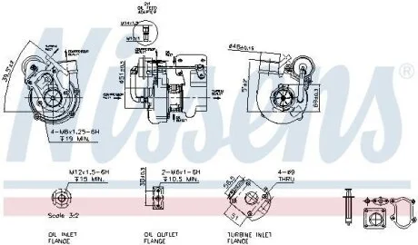 CITROEN Турбіна JUMPER I 2.8 00-, FIAT, PEUGEOT NISSENS 93041