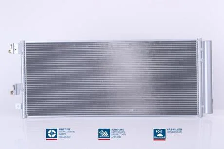Радіатор кондиціонера NISSENS 940791