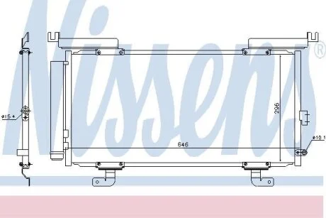 Конденсер кондиціонера NISSENS 940794