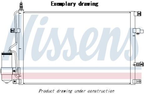 Конденсер кондиціонера NISSENS 941220