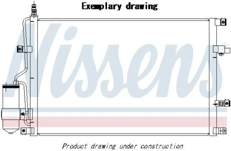 Конденсер кондиціонера NISSENS 941220