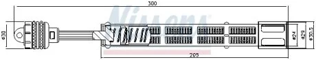 Осушувач кондиціонера NISSENS 95322