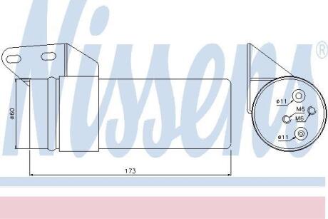 Осушувач кондицiонера NISSENS 95476