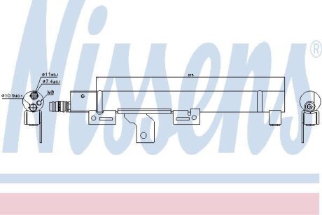 Осушувач кондицiонера NISSENS 95492