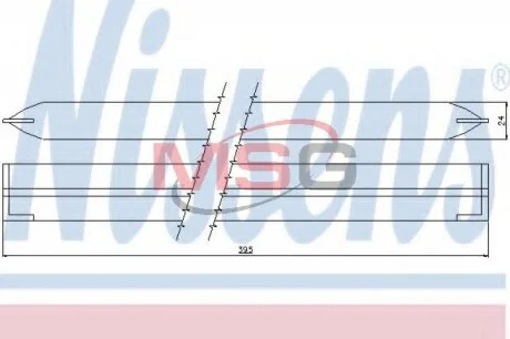 Осушувач кондиціонера NISSENS 95500