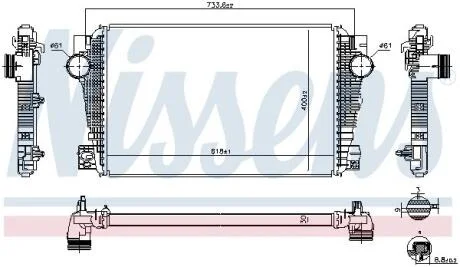 Інтеркулер NISSENS 96258