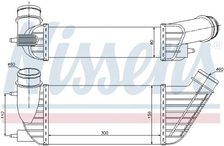 Інтеркулер NISSENS 96609