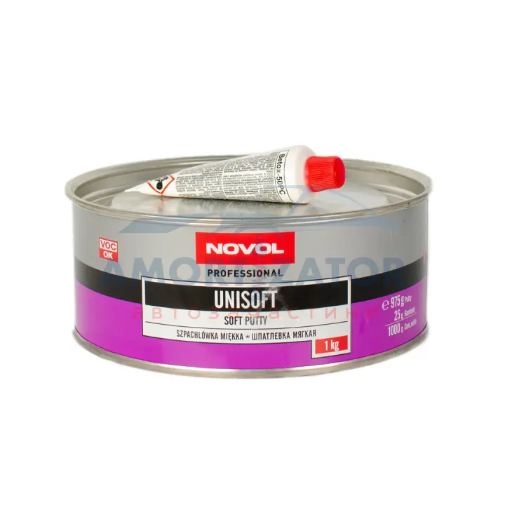 Шпатлівка UNISOFT 1,00кг x8 NOVOL 1153 (фото 1)