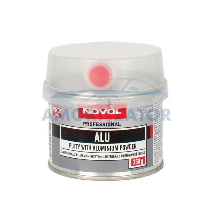 Шпатлівка ALU 0,25кг x24 NOVOL 1160 (фото 1)