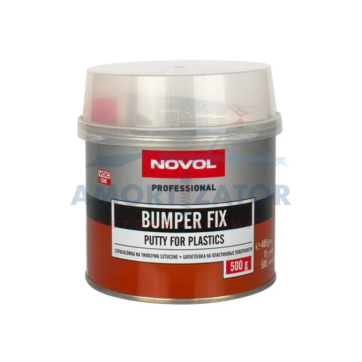 Шпатлівка для пластика BUMPER FIX 0,50кг x12 NOVOL 1171 (фото 1)