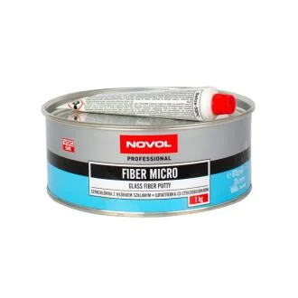 Шпатлівка FIBER MICRO 1,00кг x8 NOVOL 1233