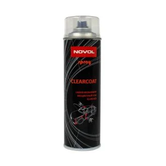 SPRAY CLEARCOAT (безбарвний лак) 500 ML 0,50л x6 NOVOL 34002