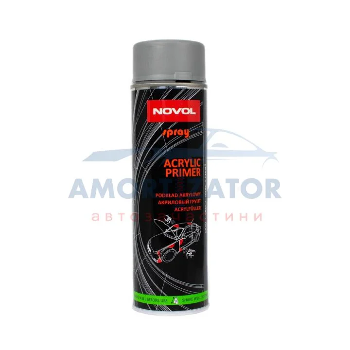 SPRAY ACRYL PRIMER 0,50л x6 NOVOL 34402 (фото 1)