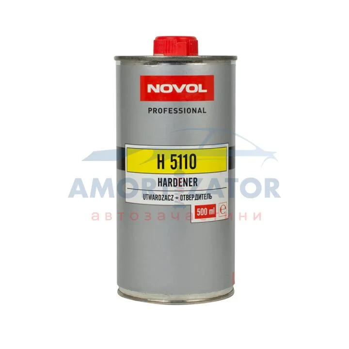 Отверджувач H5110 для лаку NOVAKRYL VHS 510 2+1 0,50л x6 NOVOL 35611 (фото 1)
