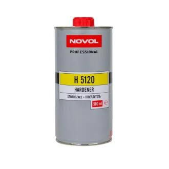 Отверджувач H5120 для лаку Novakryl 570, 580, 590 0,50л x6 NOVOL 35631