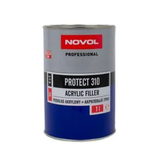 PROTECT 310 акриловий грунт 4+1 сірий 1,0л x6 NOVOL 37111